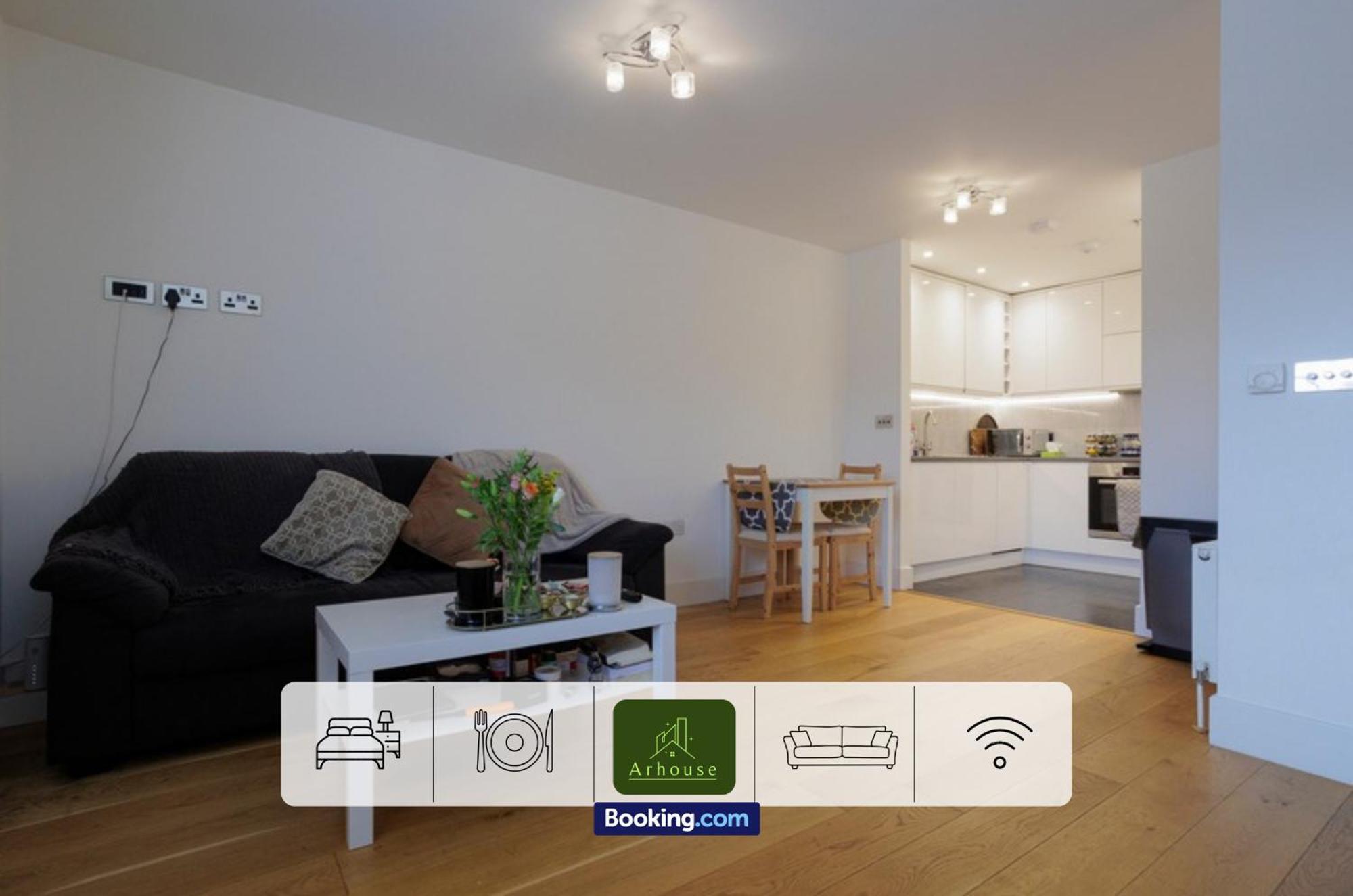 One Bedroom Apartment By Arhouse Apartments Short Lets & Serviced Accommodation Kingston With Free Wifi كنغستون أبون تامْسْ المظهر الخارجي الصورة